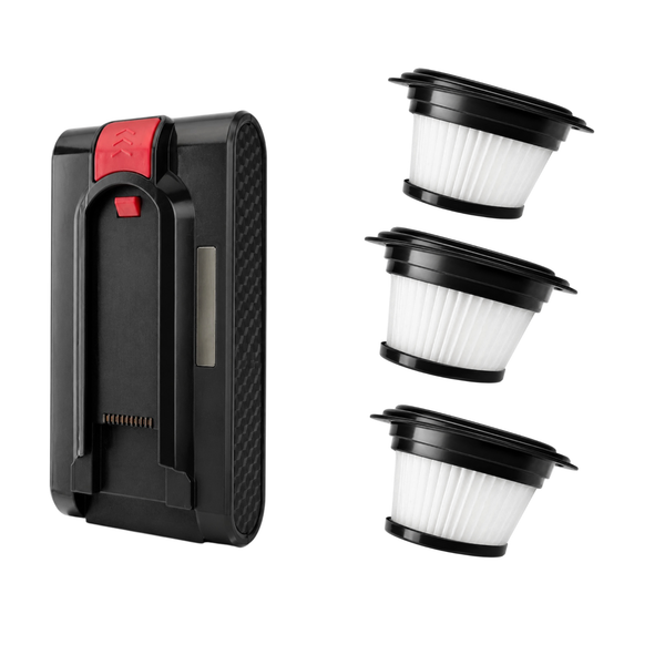 Batteri & Filterpakke – 1 Batteri + 3 Filtre